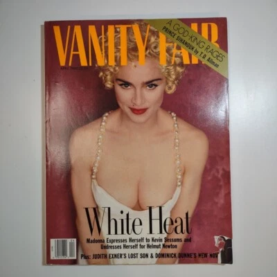 VANITY FAIR Magazine; Apr '90; Madonna, Kelly Lynch, Pedro Almodovar Foto 1 de 4