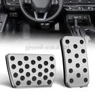 2X Stainless Steel Non-slip Accelerator Brake Pedal Cover For Honda Civic Accord