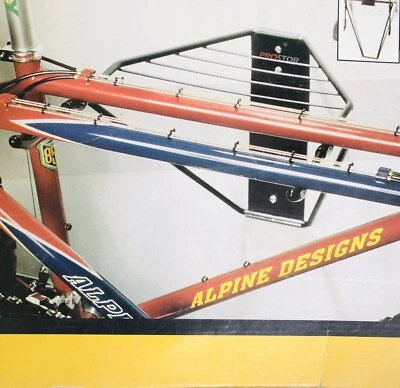 Prostor Soporte de Bicicleta Plegable de Montaje en Pared para 2 Bicicletas Estante para Cascos Foto 1 de 3