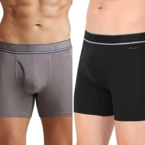 Jockey Men's Tencel Micro Modal Elastane Stretch Solid Boxer Brief Underwear Dai - Picture 1 of 19