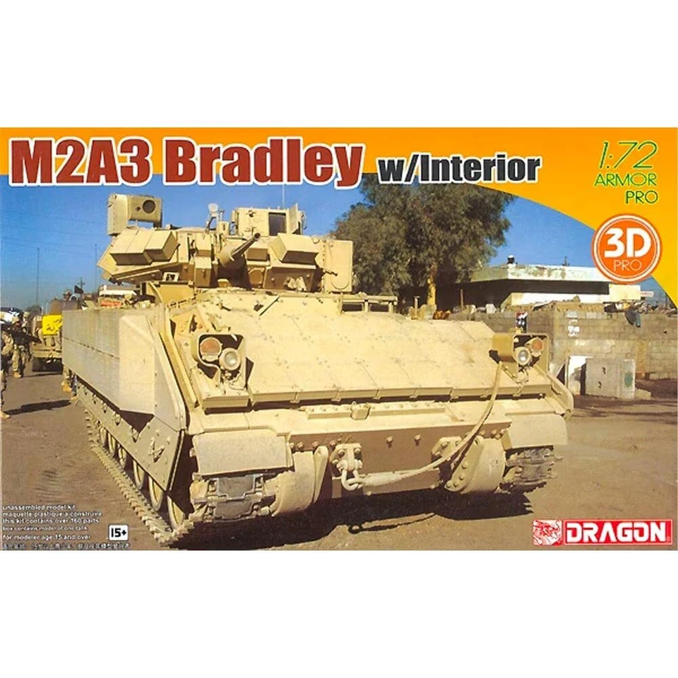 Dragon DR7610 1/72 US Army Infantry Fighter Car M2A3 Bradley with