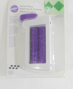 Wilton Decorating Textur Presse - Diamanten Muster Neu in Verpackung Tortendekoration Fondant - Bild 1 von 11