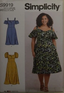 Simplicity - 9919 - Vestido Misses con variaciones de manga y longitud - Imagen 1 de 2