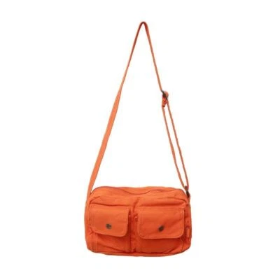 Bolso Mensajero 100% Algodón Lona Unisex Moda Bandolera Bolsos Ropa Universitaria NUEVO Foto 1 de 4