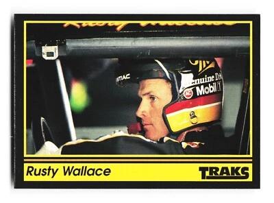1991 Traks #179 Rusty Wallace NM+ 3864 - Image 1 of 2