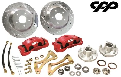 Chevy Chevelle El Camino 1964-72 13" kit de conversión de disco de freno grande Pro Touring Foto 1 de 4