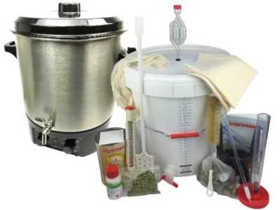 Brauanlage + Bierbrauset Malzextrakt ungehopft Nr1 Bier brauen Braupaket Bierkit - Bild 1 von 4