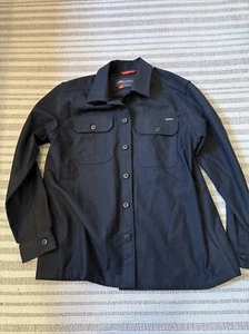Men’s Eddie Bauer Mountain Ops Canvas Button Front Jacket Gray XL EUC - Picture 1 of 15