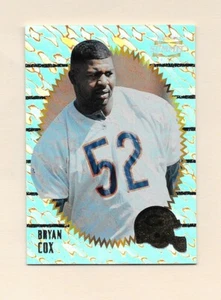 1996 Bryan Cox Pinnacle Summitt Ground Zero Chicago Bears #5 - Picture 1 of 2