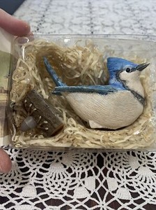 Marjolein Bastin Blue Jay Birds At My Window Collection Hallmark In Box