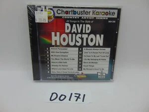 Nuevo CD Sellado CDG Chartbuster Karaoke 15 Canciones David Houston 90139 - Imagen 1 de 4