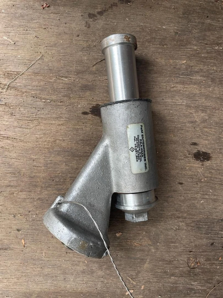 Model C6LC-L spin on oil neck by F&M Beech Bonanza Cessna 206 210 310 - Image 1 of 1