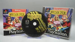 Wreckin Crew PlayStation 1 PS1 CIB PAL Alemán Muy Buen Estado - Imagen 1 de 1