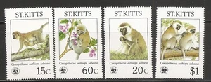 St Kitts SC # 189-192 World Wildlife Fund . MNH - Picture 1 of 1