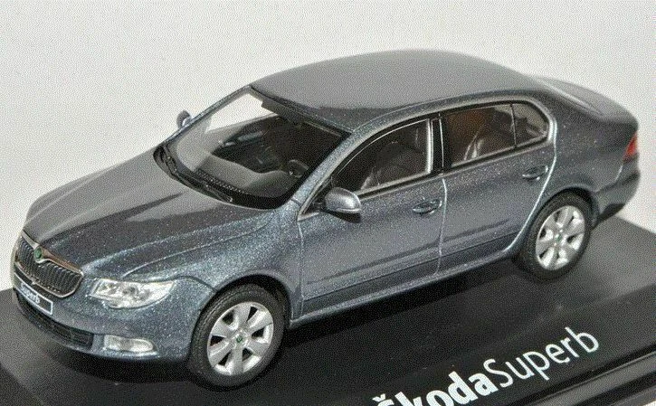 SKODA SUPERB 2 TSI FASE 1 2008 GRIGIO METALLICO ABREX 143AB010CJ 1/43 010CJ - Immagine 1 di 1