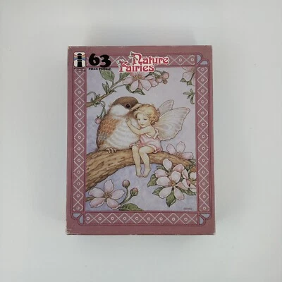 Vintage Nature Fairies 63 Piece Children’s Puzzle Fairy Bird Tree - Image 1 of 4