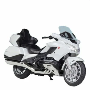 Welly 1:18 2020 Honda Gold Wing Motorcycle Bike Model Toy New In Box White - Picture 1 of 5