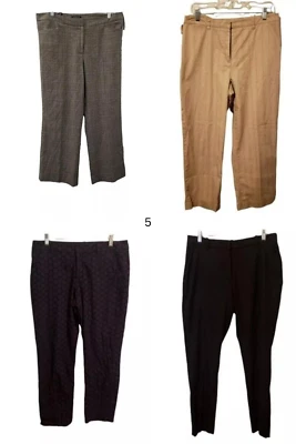 Paquete Lote de 4 Pantalones Jones New York, Merona, H&M Mujer Talla 10 Foto 1 de 4