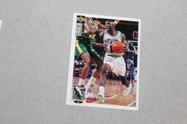 1995-96 UPPER DECK COLLECTOR'S CHOICE BASKETBALL EXTREMES AVERY JOHNSON #E4  CARD