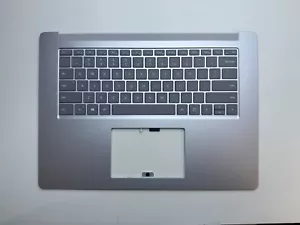 Microsoft Surface Laptop 4 15" 1953 Palmrest Keyboard Touchpad Silver FOR PARTS - Picture 1 of 2