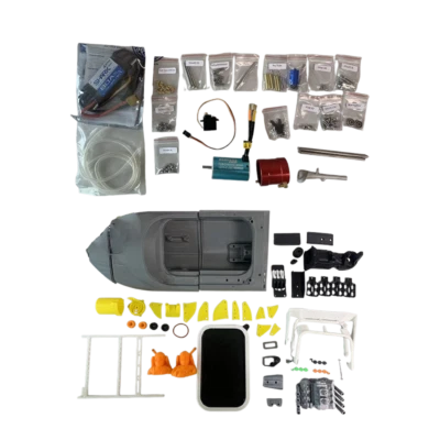 1:10 Brushless RC Jet Boat 390mm 15" Kit M-JET-35 Mini Pump Newi0ip - Image 1 of 4