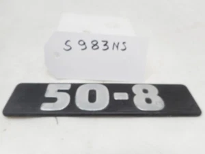 Emblem oder Schriftzug Aufkleber "50-8" für Fiat Iveco 50-8 50.8 - Bild 1 von 2
