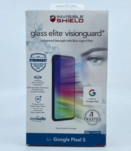 InvisibleShield Glass Elite Visionguard+ Screen Protector for Google Pixel 5 - Picture 1 of 3