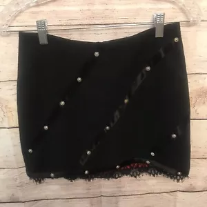 ABS Allen Schwartz Little Black Skirt Ladies Sz 2 Fully Lined - Picture 1 of 5