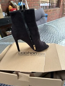 Peep Toe Ankle Shoe Boot - Picture 1 of 2