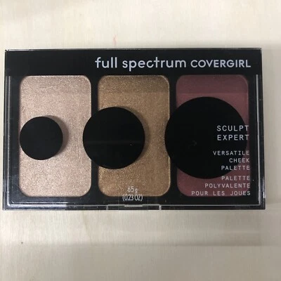 Covergirl Full Spectrum Sculpt Expert Versatile Cheek Palette Rose Rush Sealed - Image 1 of 2