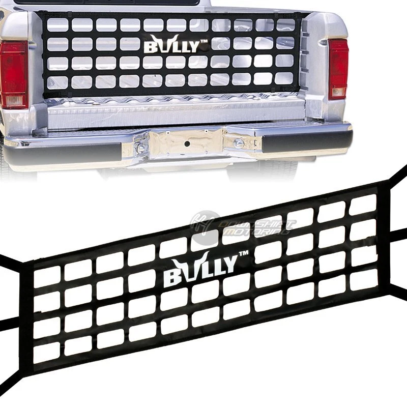 BULLY Universal Compacto Tamaño Mediano Camioneta Puerta Trasera Puerta Trasera Red 51" X 15" Foto 1 de 4