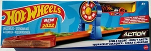 Hot Wheels Action Track Spin & Score with Car - Picture 1 of 4