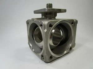 Stainless Steel 3.25" 4-Way Multi-Port Ball Valve 1000 WOG - Picture 1 of 8