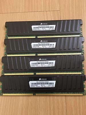 CORSAIR Vengeance 16GB (4 x 4GB) 240-Pin DDR3 SDRAM DDR3 1600  - Image 1 of 2