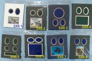 5""x6"" Doppelmatten für Bürgerkriegsartefakte und andere Sammlerstücke - Bild 1 von 4