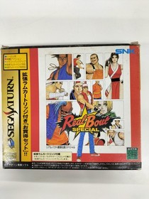 Sega Saturn Software Model Real Bout Garou Densetsu Special Snk FIy00