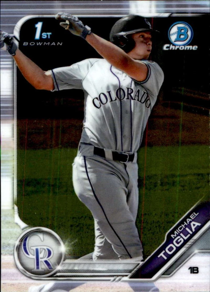 2019 Bowman Chrome Draft MLB Baseball Base Singles (Pick Your Cards) - Image 1 of 1