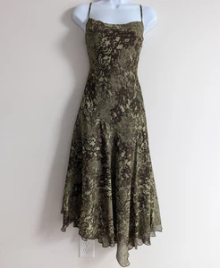 Vintage Jones Wear Kleid Damen 8 Blumen Spitze Gartenfee 90er Goblincore Whimsi - Bild 1 von 9