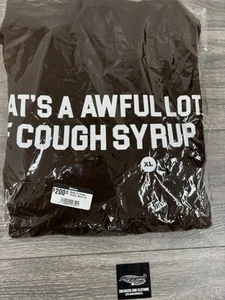 Gr. XL - Schreckliches Paket Hustensirup Hoodie Relax Fit ‚braun‘ | NEU! - Bild 1 von 6