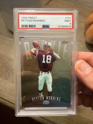 1998 FINEST PEYTON MANNING PSA #121 новом 9 HOF дебютант карта 🔥Colts🔥📈 - Изображение 1 из 4