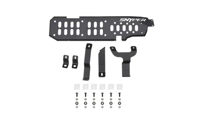 Snyper 42-21055 Black Powder Coated Muffler Skid Plate for Jeep Wrangler JK JKU - Imagem 1 de 4