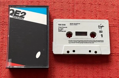 MIKE OLDFIELD - CASSETTE TAPE - QE2 Foto 1 de 4