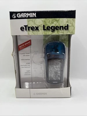 Garmin eTrex Legend GPS Blue Handheld Personal GPS UNIT *NEW* - Image 1 of 4