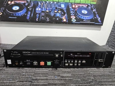 K682 Denon DN-C630 Broadcast CD Player XLR Outputs Balanced Analog Audio XLR - Image 1 of 4