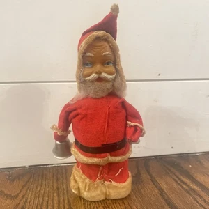Campana mecánica de cuerda vintage de los Alpes que suena Santa Claus funciona y anillos - Imagen 1 de 8