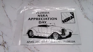 NSRA Florida 1989 Vintage Metall Plakette Hot Rod Car Show Sammlerstück - Bild 1 von 1