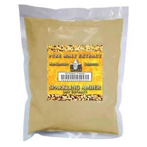 Choose 1-12lb BRIESS SPARKLING AMBER DRY MALT EXTRACT DME - Picture 1 of 1