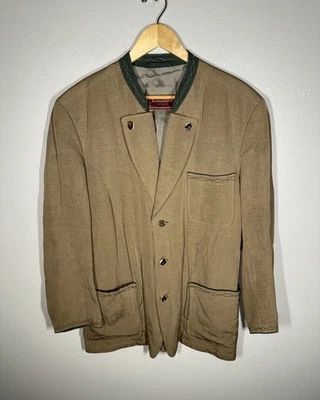 Blazer Abrigo Deportivo Schneiders Salzburg Para Hombre Talla 42 Mezcla Lino Seda Foto 1 de 4