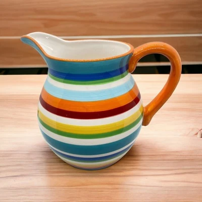 Jarro listrado carnaval caixa e cano grande - Imagem 1 de 4