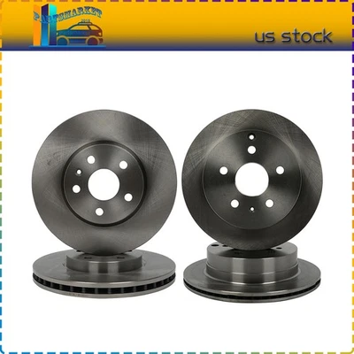 Fits CHEVROLET EQUINOX 2010 2011 2012 2013 - 2017 Front Rear Brake Rotors Discs - Изображение 1 из 4